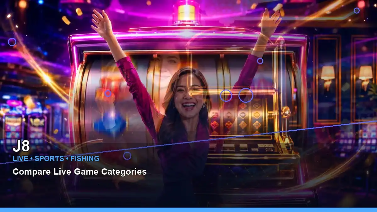 J8 centered night online slot games highlighting mobile-friendly casino play