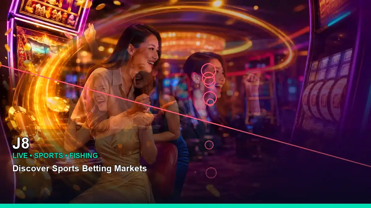 J8 fruit reels online slot games featuring an adult Filipina casino host with a panoramic reel composition